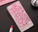 Чехол Glitter для Xiaomi Redmi 5a Бампер Жидкий блеск сердце розовый