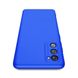 Чохол GKK 360 для Samsung Galaxy S20 FE / G780 Бампер оригінальний Blue