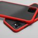 Чехол Matteframe для Iphone 11 бампер матовый противоударный Avenger Красный