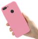 Чехол Style для Huawei P Smart 2018 / FIG-LX1 Бампер силиконовый Розовый