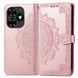 Чехол Vintage для Tecno Spark Go 2024 / BG6 книжка кожа PU с визитницей розовый