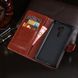 Чехол Idewei для Xiaomi Redmi Note 8 Pro книжка кожа PU коричневый