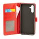 Чехол Idewei для Samsung Galaxy A04s / A047 книжка кожа PU с визитницей красный