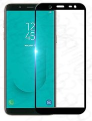 Защитное стекло AVG для Samsung J6 2018 / J600F полноэкранное черное