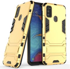 Чехол Iron для Samsung Galaxy M21 / M215 бампер противоударный Gold