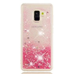 Чохол Glitter для Samsung Galaxy S9 / G960 бампер силіконовий акваріум Рожевий