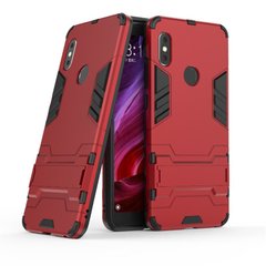 Чехол Iron для Xiaomi Mi Max 3 бронированный бампер Броня Red