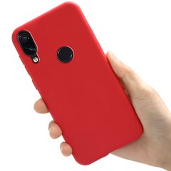 Чехол Style для Xiaomi Redmi Note 7 / Redmi Note 7 Pro бампер силиконовый Красный