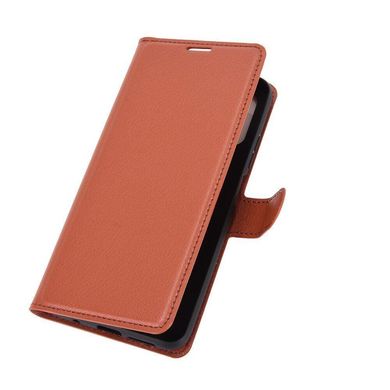 Чехол IETP для Xiaomi Redmi 9T книжка кожа PU с визитницей коричневый