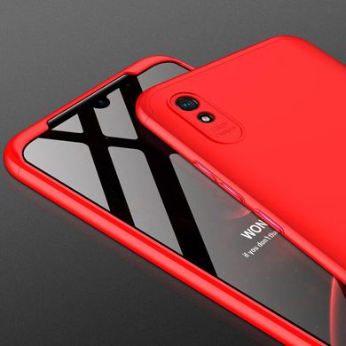 Чехол GKK 360 для Xiaomi Redmi 9A бампер противоударный Red