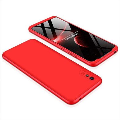 Чехол GKK 360 для Xiaomi Redmi 9A бампер противоударный Red