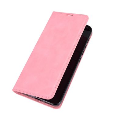 Чохол Taba Retro-Skin для Motorola Moto E7 Plus книжка шкіра PU з візитницею рожевий