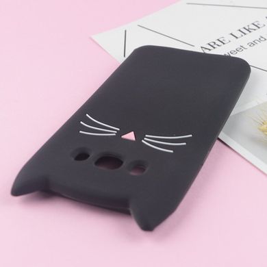 Чохол 3D Toy для Samsung Galaxy J7 2016 / J710 Бампер гумовий Cat Black