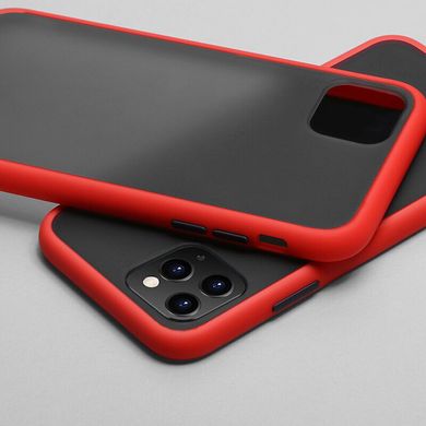 Чехол Matteframe для Iphone 11 Pro бампер матовый противоударный Avenger Красный