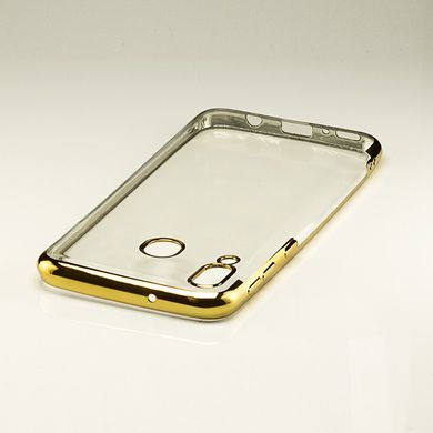 Чехол Frame для Samsung Galaxy M20 силиконовый бампер Gold