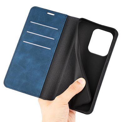 Чехол Taba Retro-Skin для Xiaomi Poco C85 4G EU 173 mm книжка кожа PU с визитницей синий