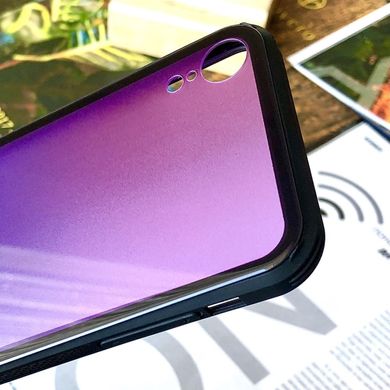 Чохол Amber-Glass для Iphone XR бампер накладка градієнт Pink