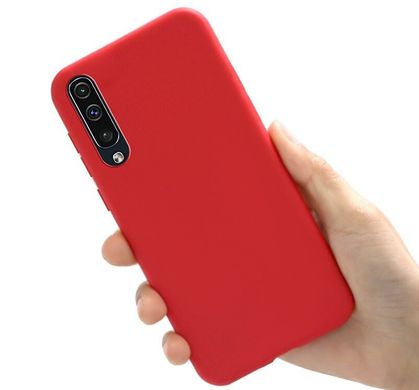 Чехол Style для Samsung Galaxy A30s 2019 / A307F силиконовый бампер Красный