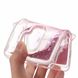 Чехол Glitter для Samsung Galaxy S9 / G960 бампер силиконовый аквариум Розовый