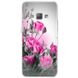 Чехол Print для Samsung J1 2016 / J120 силиконовый бампер с рисунком Roses Pink