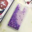 Чохол Glitter для Meizu M6 Note Бампер Рідкий блиск фіолетовий