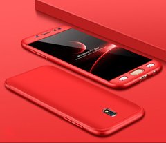 Чехол GKK 360 для Samsung J3 2017 J330 бампер оригинальный Red