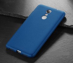 Чехол MAKAVO для Xiaomi Redmi Note 4 / Note 4 Pro Mediatek Бампер Матовый ультратонкий синий