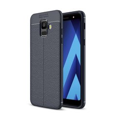 Чехол Touch для Samsung Galaxy A6 2018 / A600F бампер оригинальный Auto focus Blue