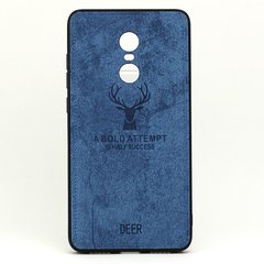 Чохол Deer для Xiaomi Redmi 5 Plus (5.99 ") бампер накладка Синій