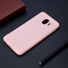 Чехол Style для Samsung Galaxy J4 2018 / J400F Бампер силиконовый розовый