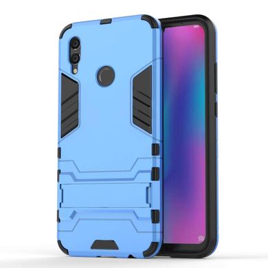 Чехол Iron для Huawei P Smart 2019 / HRY-LX1 бронированный бампер Броня Blue