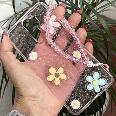 Чехол Camomile для Xiaomi Redmi Note 8 Pro бампер накладка Розовый с ремешком