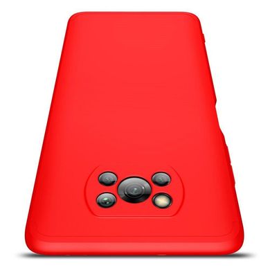 Чохол GKK 360 для Xiaomi Poco X3 / X3 Pro бампер протиударний Red