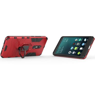 Чехол Iron Ring для Xiaomi Redmi Note 4x / Note 4 Global Version бронированный Бампер Броня Red
