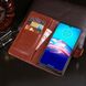 Чехол Idewei для Motorola Moto E6i книжка кожа PU с визитницей коричневый
