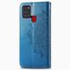Чехол Vintage для Samsung Galaxy A21s 2020 / A217F книжка кожа PU с визитницей голубой