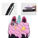 Чехол 3D Toy для Iphone SE 2022 Бампер резиновый Единорог Black