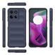 Чехол Wave Shield для Motorola Moto G15 / G15 Power бампер противоударный Blue