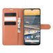 Чехол IETP для Nokia 5.3 книжка кожа PU с визитницей коричневый