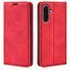 Чехол Taba Retro-Skin для Samsung Galaxy A36 / A366 книжка кожа PU с визитницей красный