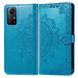 Чехол Vintage для Xiaomi Redmi Note 12S книжка кожа PU с визитницей голубой
