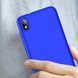 Чехол GKK 360 для Xiaomi Redmi 9A бампер противоударный Blue