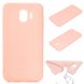 Чехол Style для Samsung Galaxy J4 2018 / J400F Бампер силиконовый розовый