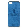 Чехол Deer для Iphone 5 / 5s / SE бампер накладка Blue