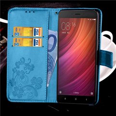 Чехол Clover для Xiaomi Redmi Note 3 / Note 3 Pro книжка кожа PU женский Blue