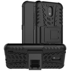 Чехол Armor для Nokia 1.3 бампер противоударный с подставкой Black