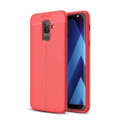 Чехол Touch для Samsung Galaxy A6 Plus 2018 / A605 бампер оригинальный Auto Focus красный