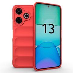 Чехол Wave Shield для Xiaomi Redmi 13x бампер противоударный Red