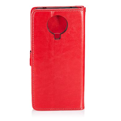 Чехол Idewei для Nokia G20 книжка кожа PU с визитницей красный