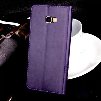 Чехол Clover для Samsung J4 Plus 2018 / J415 книжка кожа PU фиолетовый